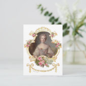 Jonge prinses Louise Marie van Frankrijk Mededelin Aankondiging (Staand voorkant)