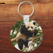 Jonge reuzenpanda sleutelhanger (Voorkant)