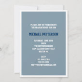 Jonge Sportman Fotogradatie Partij Uitnodiging Bla (Achterkant)