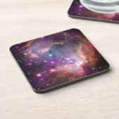 Jonge sterren in de kleine Magelhaense wolk. Bier Onderzetter (Linkerzijde)