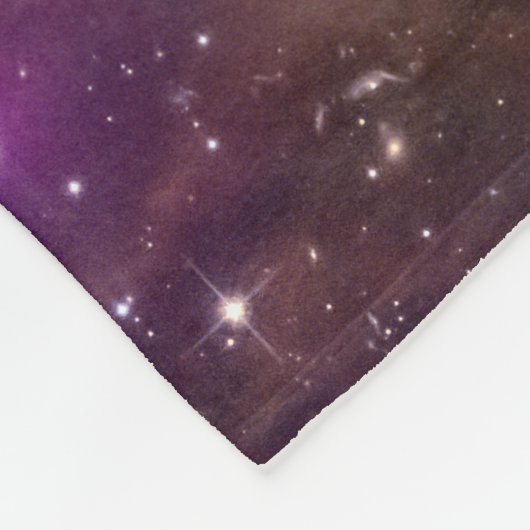 Jonge sterren in de kleine Magelhaense wolk. Fleece Deken (Hoek)