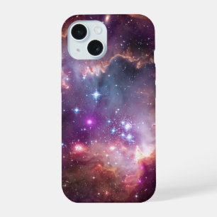 Jonge sterren in de kleine Magelhaense wolk. iPhone 15 Case