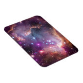 Jonge sterren in de kleine Magelhaense wolk. Magneet (Rechterzijde)