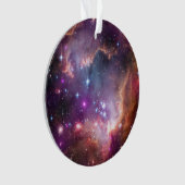 Jonge sterren in de kleine Magelhaense wolk. Ornament (voorkant)