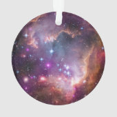 Jonge sterren in de kleine Magelhaense wolk. Ornament (achterkant)