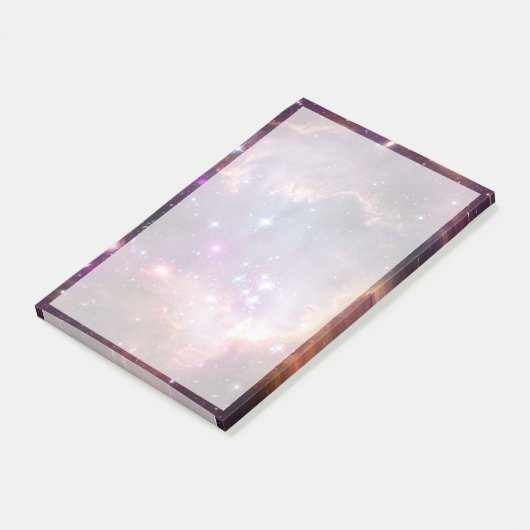 Jonge sterren in de kleine Magelhaense wolk. Post-it® Notes (Schuin)