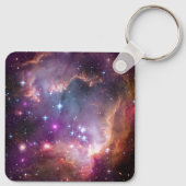 Jonge sterren in de kleine Magelhaense wolk. Sleutelhanger (Achterkant)