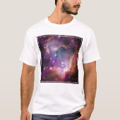 Jonge sterren in de kleine Magelhaense wolk. T-shirt (Voorkant)