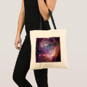 Jonge sterren in de kleine Magelhaense wolk. Tote Bag (Voorkant (product))