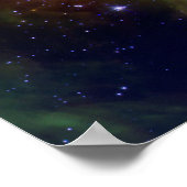 Jonge sterren in de Orion Nebula Poster (Hoek)