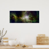 Jonge sterren in de Orion Nebula Poster (Keuken)