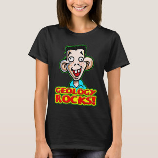 Jonge student Dicky Dingus zegt dat geologie te ge T-shirt