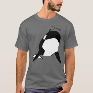 jonge TRUA de dodelijke walvis T-shirt