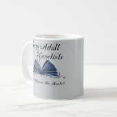 Jonge volwassen schrijvers doen het tussen de vell koffiemok (Voorkant links)