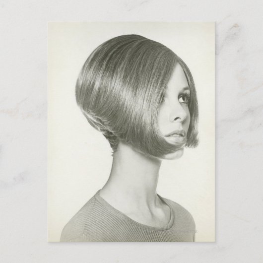 Jonge vrouw 2 briefkaart (Voorkant)