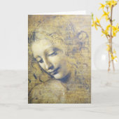 jonge vrouw 2 kaart (Gele Bloem)