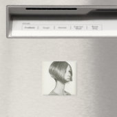 Jonge vrouw 2 magneet (Insitu (Vaatwasser))