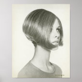 Jonge vrouw 2 poster (Voorkant)