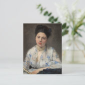 jonge vrouw | Berthe Morisot Briefkaart (Staand voorkant)
