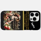 Jonge vrouw die appels verzamelt Case-Mate iPhone case (Achterkant (horizontaal))