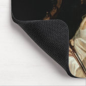 Jonge Vrouw die een Viola da Gamba speelt Muismat (Hoek)