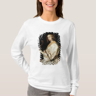 Jonge Vrouw die een Viola da Gamba speelt T-shirt