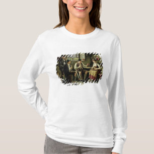 Jonge vrouw die een Zor speelt T-shirt