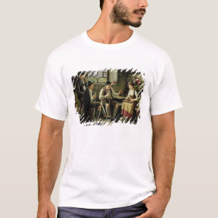 Jonge vrouw die een Zor speelt T-shirt