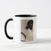 Jonge vrouw die make-up toepast, c.1795-96 mok (Links)