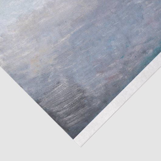 Jonge Vrouw in Blauw, Modigliani Tissuepapier (Detail)