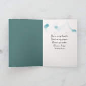 Jonge vrouw in Bos met kat Kaart (Binnen)