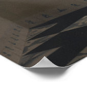 Jonge vrouw in een maagd - Vermeer Poster (Hoek)