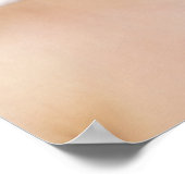 Jonge vrouw krijgt massage poster (Hoek)