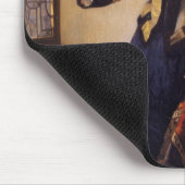 Jonge vrouw met een waterpitcher muismat (Hoek)