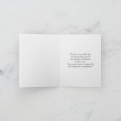 Jonge vrouw met madeliefjes sympathie dank u kaart (Binnen)