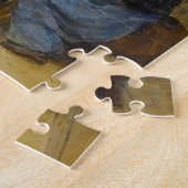 Jonge vrouw met paraplu | Victor Gabriel Gilbert Legpuzzel (Zijkant)