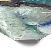 Jonge vrouw met strohoed | Berthe Morisot Poster (Hoek)