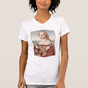 Jonge vrouw met Unicorn T-shirt