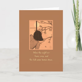 Jonge vrouw op Shoji Screen Full Moon & Mooncakes  Kaart