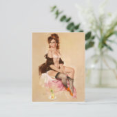 Jonge vrouw portret briefkaart (Staand voorkant)