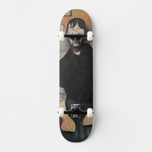 Jonge Vrouw van het Volk Persoonlijk Skateboard (Voorkant)