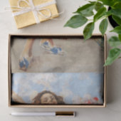 Jonge vrouw viert overwinning (Vincenzo Irolli) Tissuepapier (Geschenk)