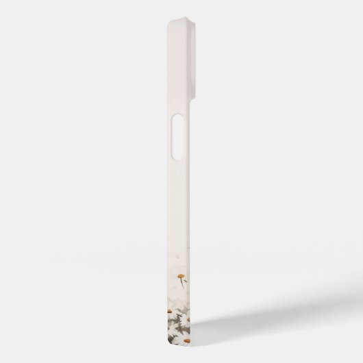 Jonge Vrouw Waterverf in Daisy Field Case-Mate iPhone Case (Achterkant / Rechts)