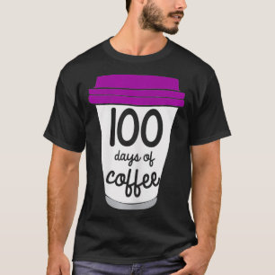 Jonge vrouwen 100e dag schoolcadeaudesign voor C T-shirt