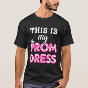 Jonge vrouwen Afstuderen school Dit is mijn vader T-shirt