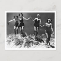 Jonge Vrouwen Zand Duin Fotografie 1935