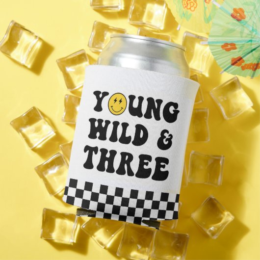 Jonge Wild en Drie Jongen 3e Verjaardag Blikjeskoeler (Insitu Zomer)