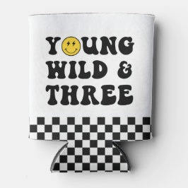 Jonge Wild en Drie Jongen 3e Verjaardag Blikjeskoeler