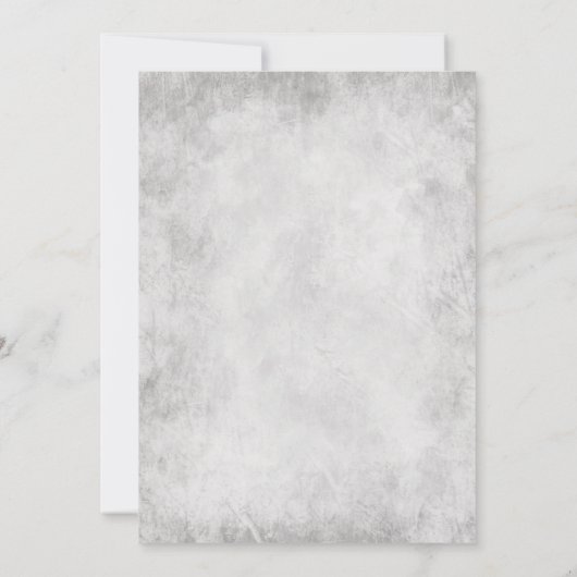 Jonge Wild en Drie Rock Uitnodiging (Achterkant)