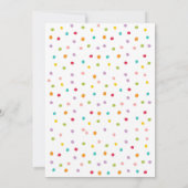 Jonge Wild en Drie Safari Party Dieren Verjaardag Kaart (Achterkant)